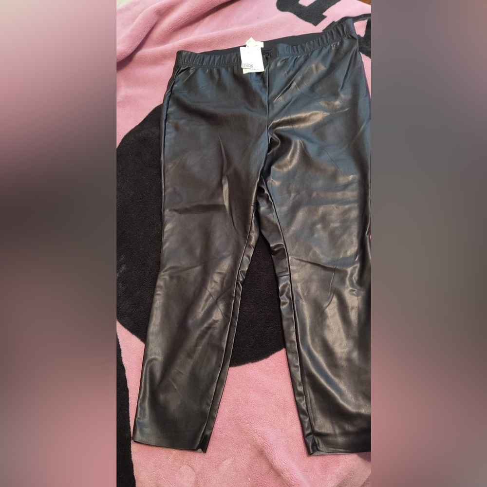 Xxl HM vegan leather pants